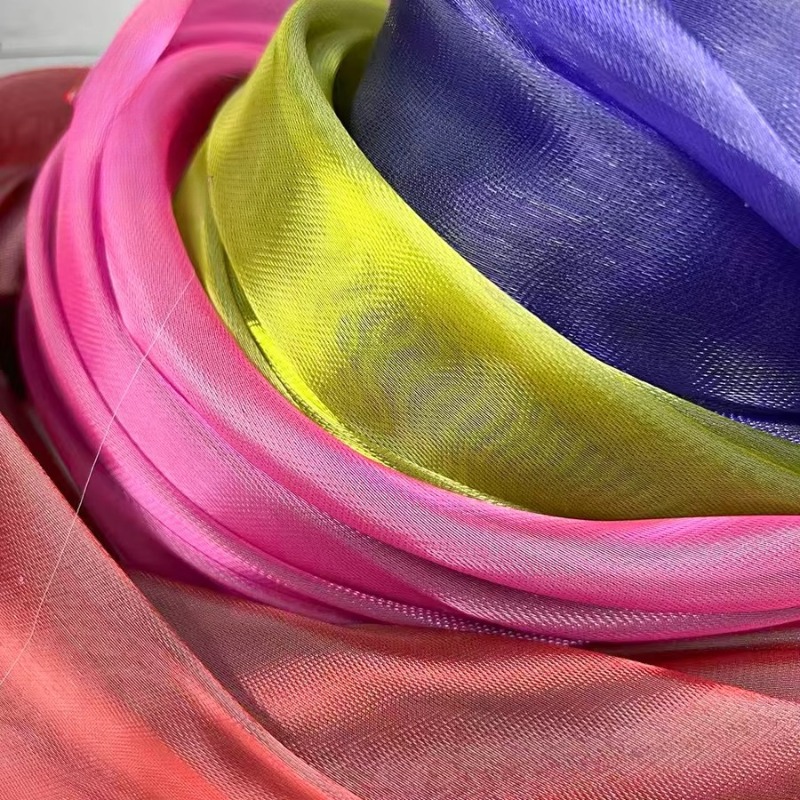 Crystal Mesh Fabric - قماش شبكي لامع من ميستليس بتصميم