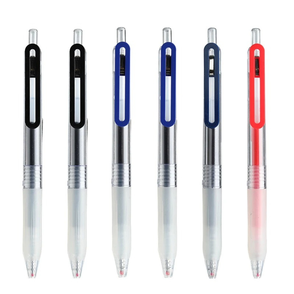 Muji Stationery Gel Pen - مجموعة أقلام جل MUJIS بسمك 0.5