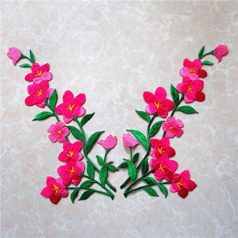 Applique Patch Flower - مكواة مطرزة بالزهور على رقع للملابس
