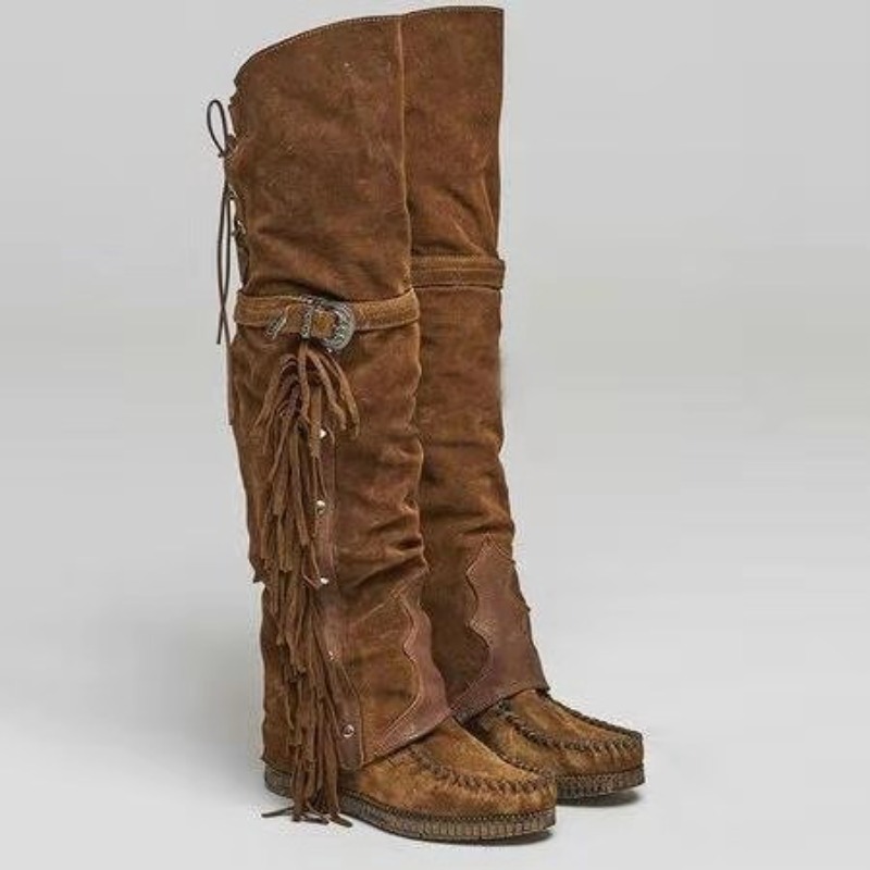 Tassel Fringe Trim - أحذية نسائية جديدة لعام 2026 فوق