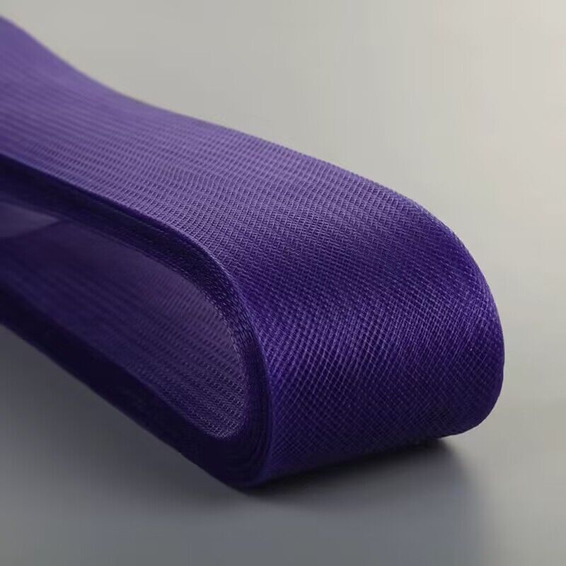 شريط كرينولين من شعر الخيل بعر - مراجعة Crystal Mesh Fabric وسعره