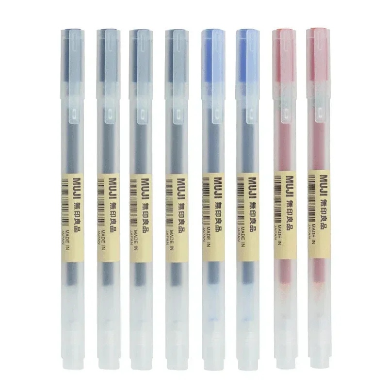 مجموعة أقلام جل MUJI (6/8 قطع) - مراجعة Muji Stationery Gel Pen وسعره