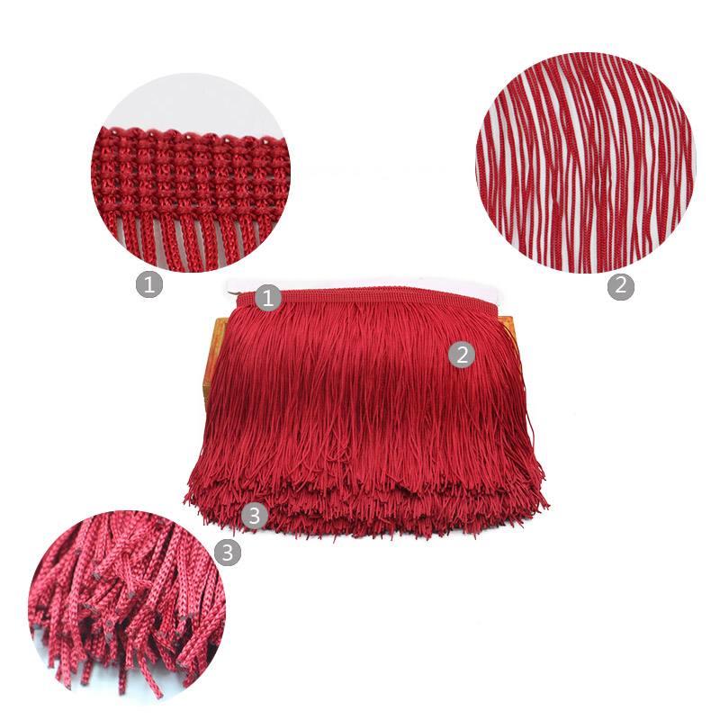 9/15/20/30 سنتيمتر شرابة طويلة - مراجعة Fringe Ribbon Sewing وسعره