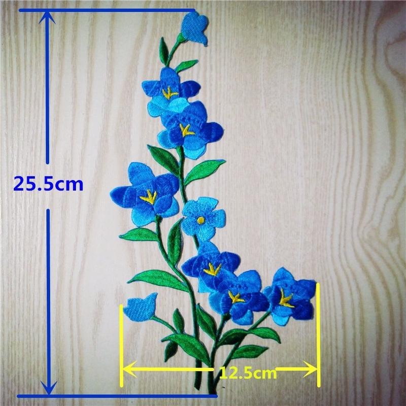 مكواة مطرزة بالزهور على رقع لل - مراجعة Applique Patch Flower وسعره