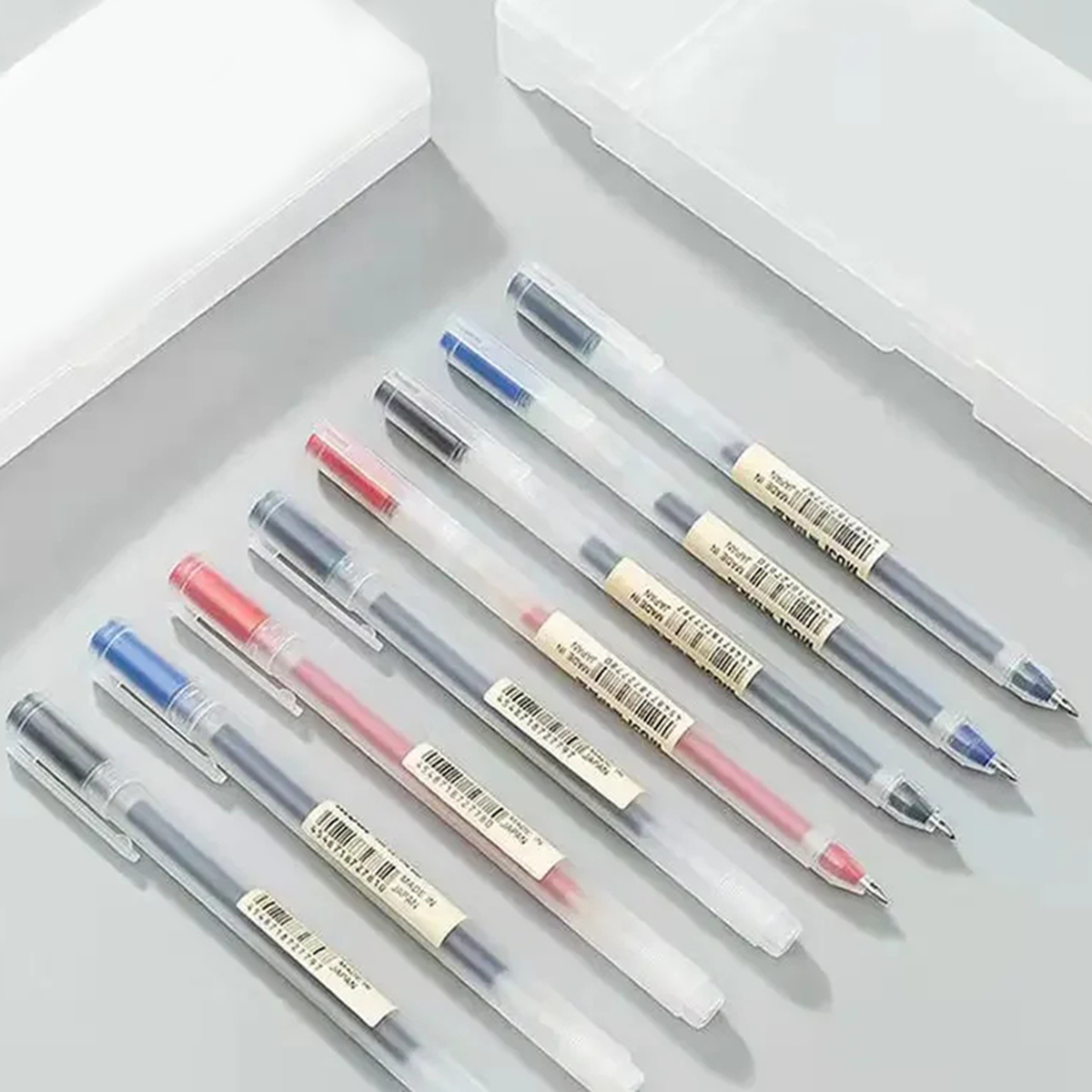 3-6 قطعة/المجموعة 0.38 مللي مت - مراجعة Muji Stationery Gel Pen وسعره