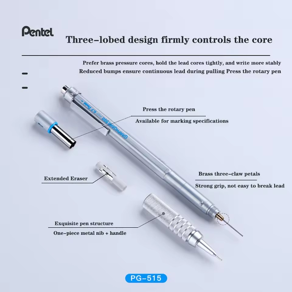 اليابان Pentel الرسم البياني و - مراجعة Pentel Pen Energel وسعره