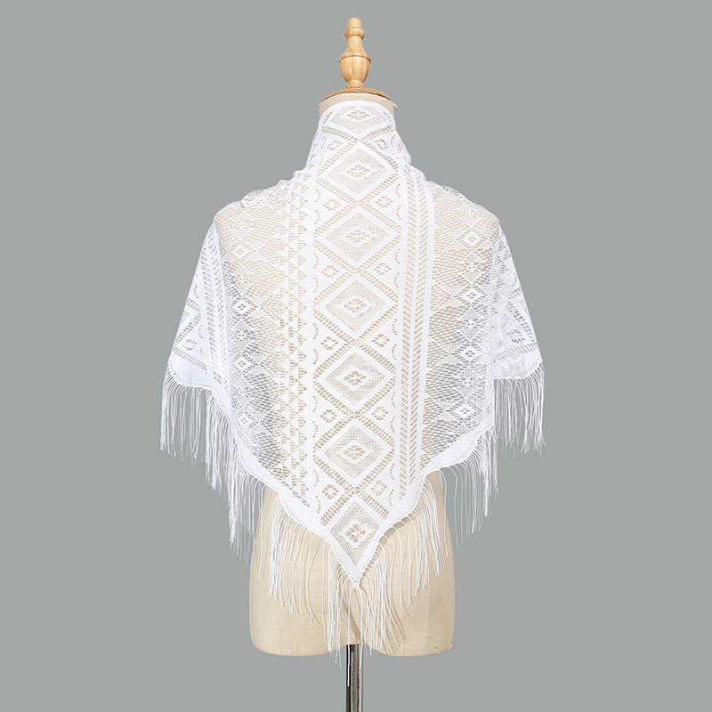 أنيقة شرابات الثلاثي وشاح البو - مراجعة Tassel Fringe Trim وسعره