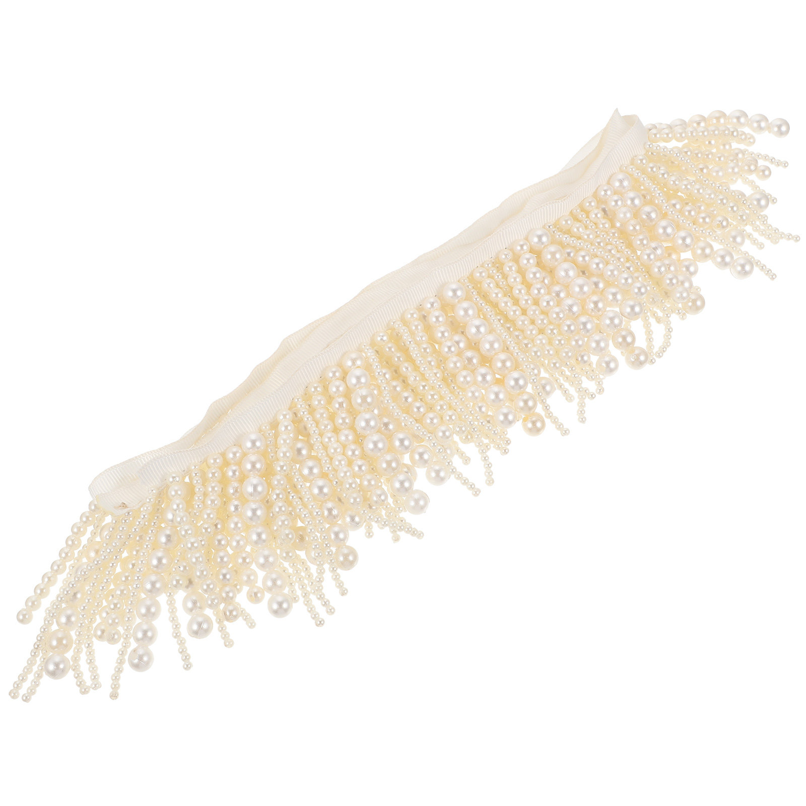شريط زخرفي لؤلؤي أنيق مع شراشي - مراجعة Tassel Fringe Trim وسعره