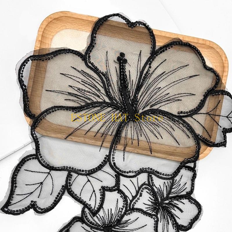 49MF بقع الخياطة الأزهار أنيقة - مراجعة Applique Patch Flower وسعره