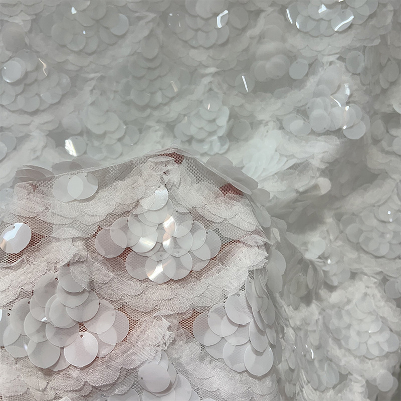 شبكة قاعدة القماش الترتر التطر - مراجعة Crystal Mesh Fabric وسعره