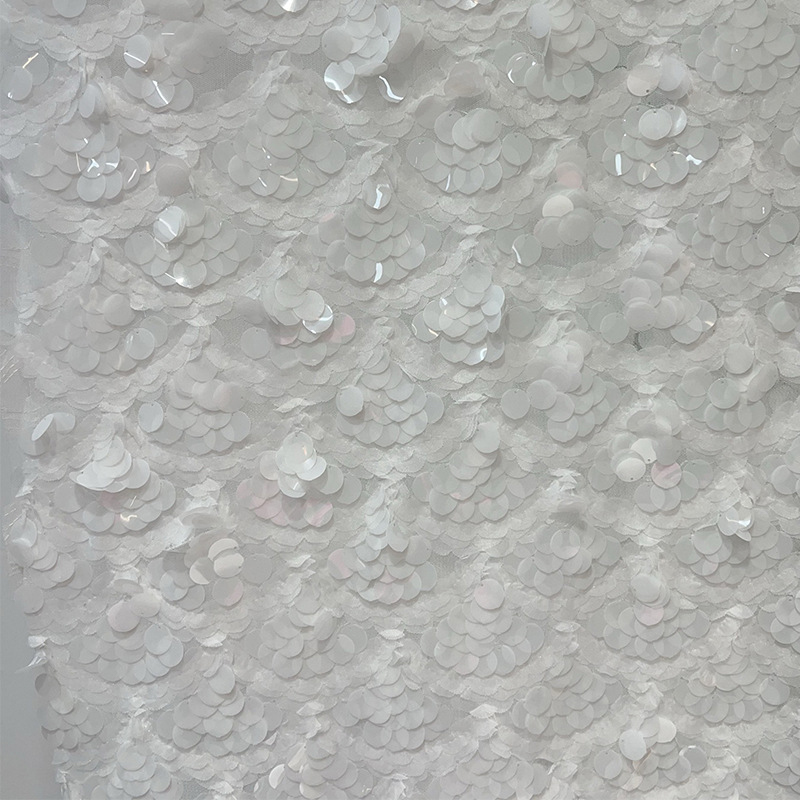 شبكة قاعدة القماش الترتر التطر - مراجعة Crystal Mesh Fabric وسعره