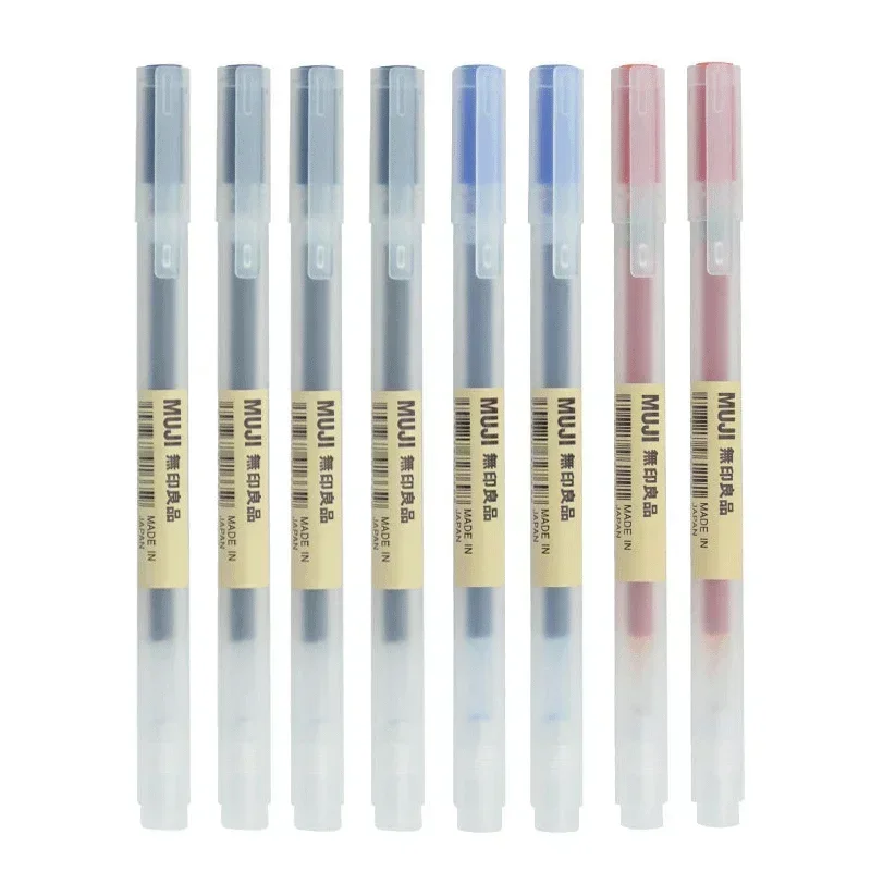 6/8 قطعة/المجموعة MUJIs هلام ا - مراجعة Muji Stationery Gel Pen وسعره