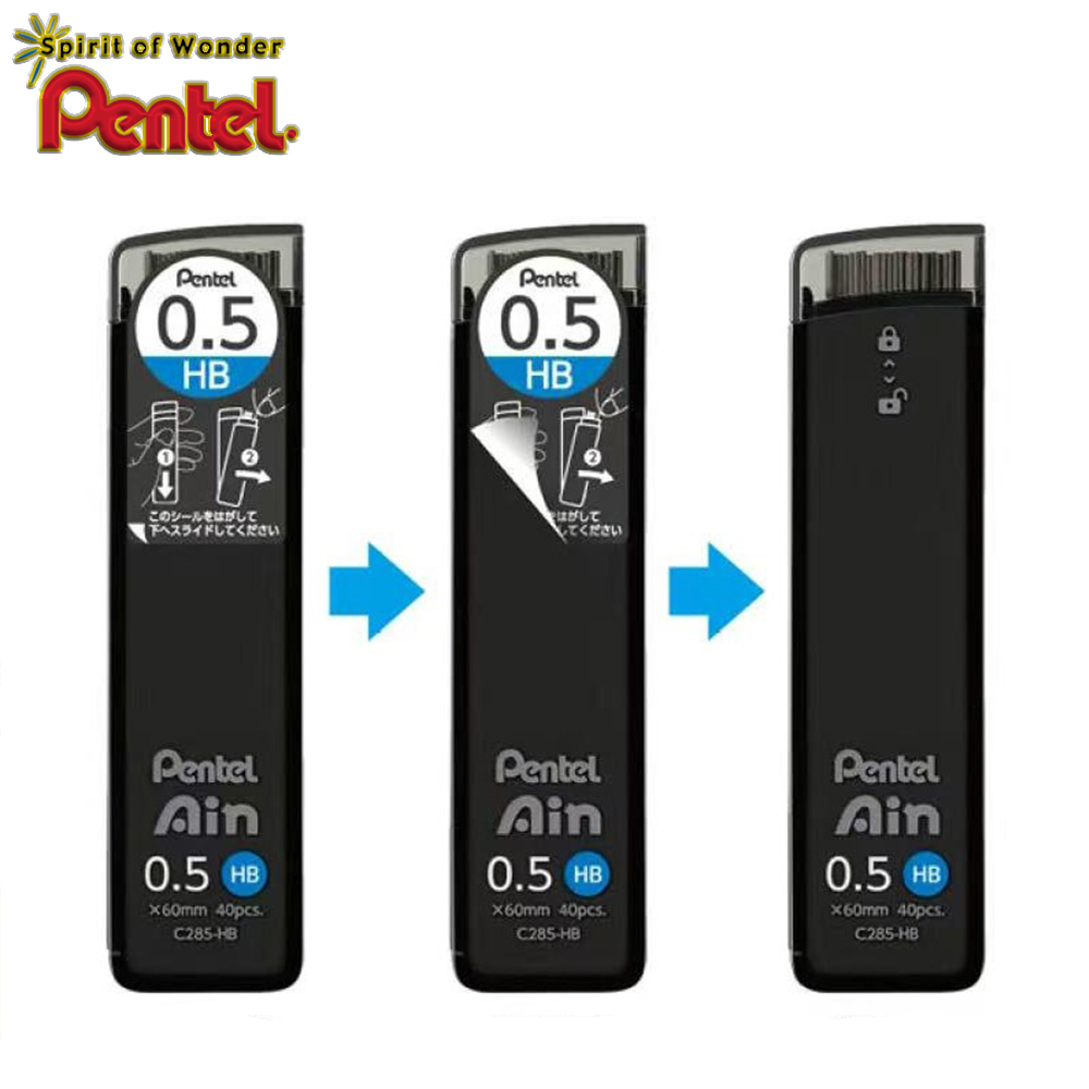 3 علب أقلام رصاص يابانية من بن - مراجعة Pentel Pen Energel وسعره