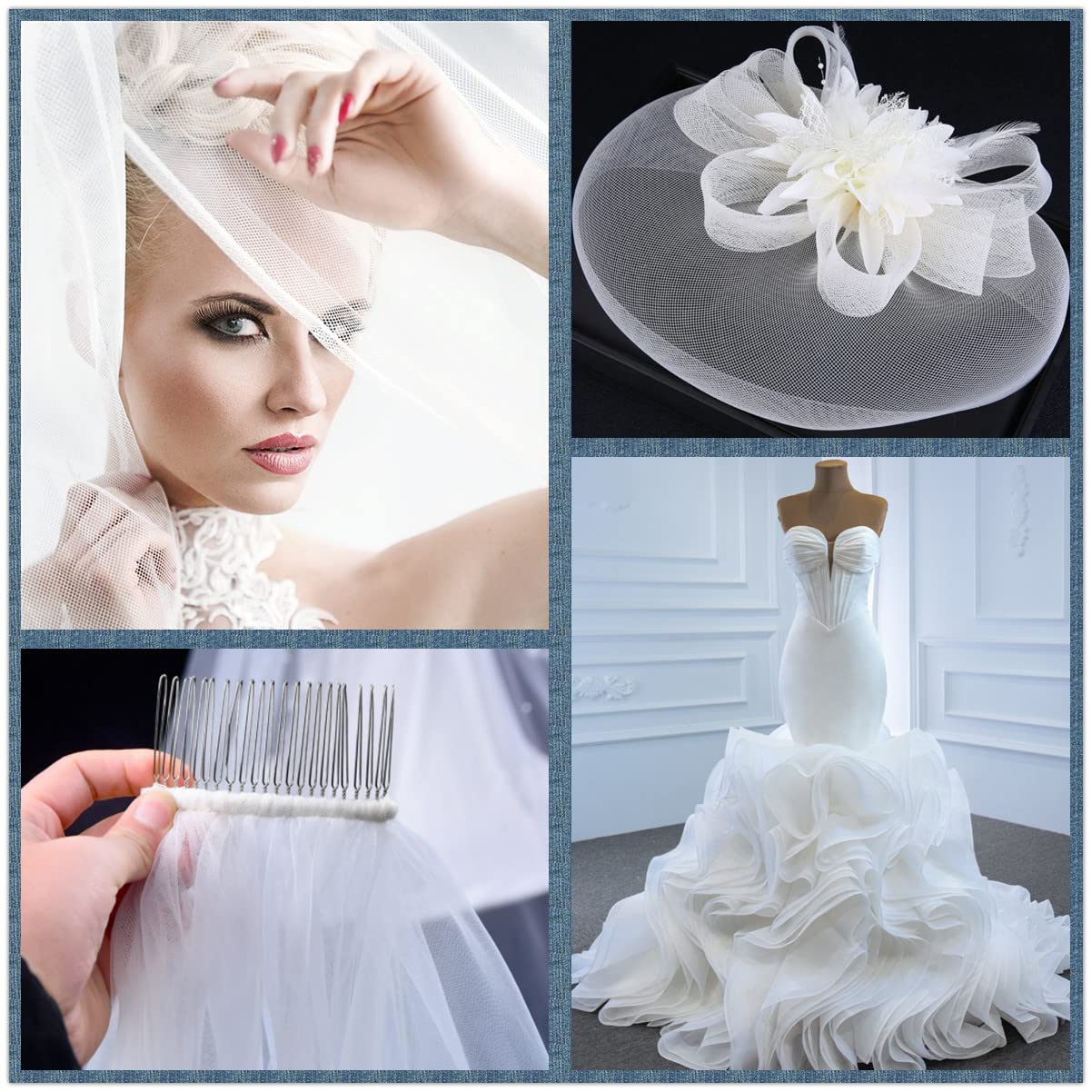 1-10 سنتيمتر شقة عادي الصلب قا - مراجعة Crystal Mesh Fabric وسعره