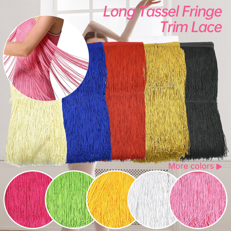 شريط زخرفي بشراشيب بطول 2/5 مت - مراجعة Fringe Ribbon Sewing وسعره